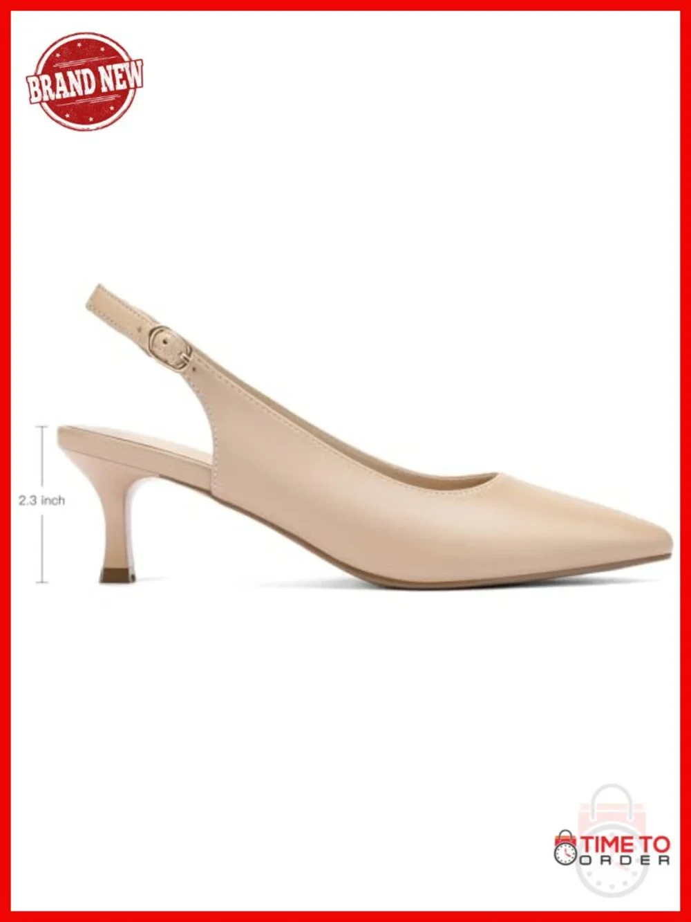 N/A elegant slingback